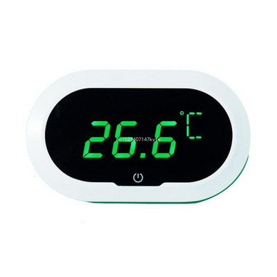 Термометър за аквариум Цифров термометър за рибки Точен термометър с LED дисплей Измервател на температурата в аквариума