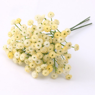 135 fej 52 cm babák lélegzet művirágok műanyag gypsophila barkács virágcsokrok esküvői otthoni dekorációhoz