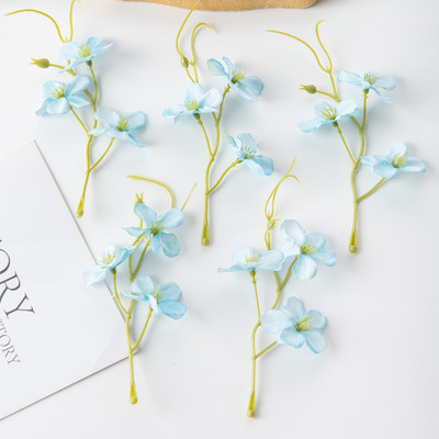 10 DB művirágok olcsóbb barkácsolás füzér édességdoboz Scrapbooking karácsonyi dekoráció otthoni esküvői csokor selyem százszorszép