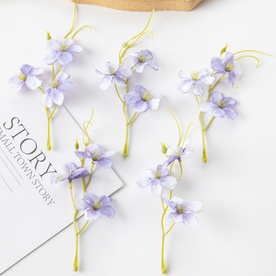 10 DB művirágok olcsóbb barkácsolás füzér édességdoboz Scrapbooking karácsonyi dekoráció otthoni esküvői csokor selyem százszorszép