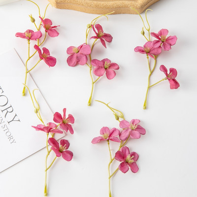 10 DB művirágok olcsóbb barkácsolás füzér édességdoboz Scrapbooking karácsonyi dekoráció otthoni esküvői csokor selyem százszorszép