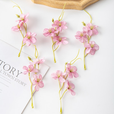 10 DB művirágok olcsóbb barkácsolás füzér édességdoboz Scrapbooking karácsonyi dekoráció otthoni esküvői csokor selyem százszorszép