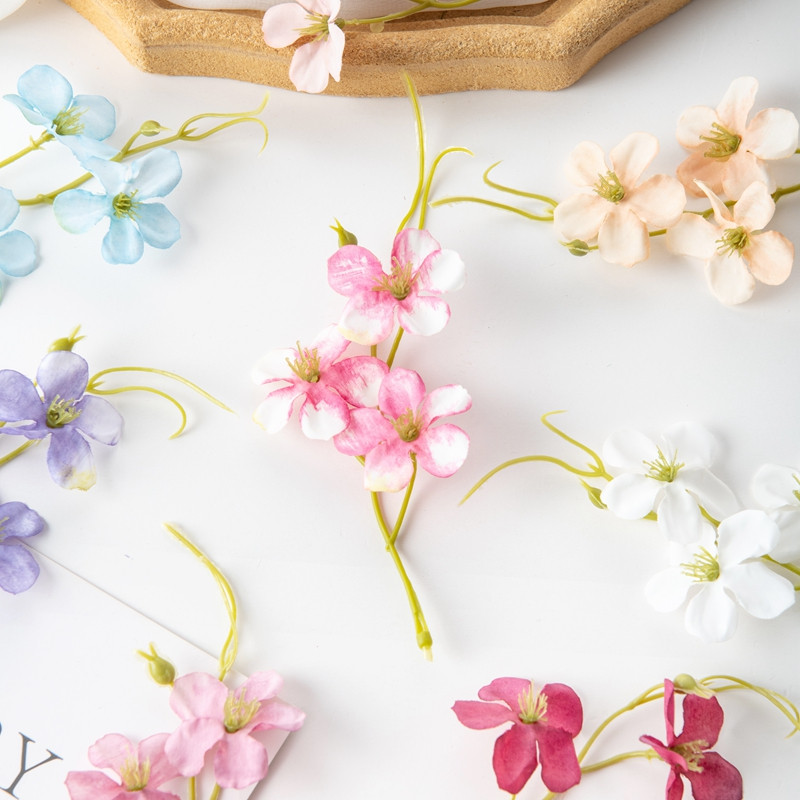 10 DB művirágok olcsóbb barkácsolás füzér édességdoboz Scrapbooking karácsonyi dekoráció otthoni esküvői csokor selyem százszorszép