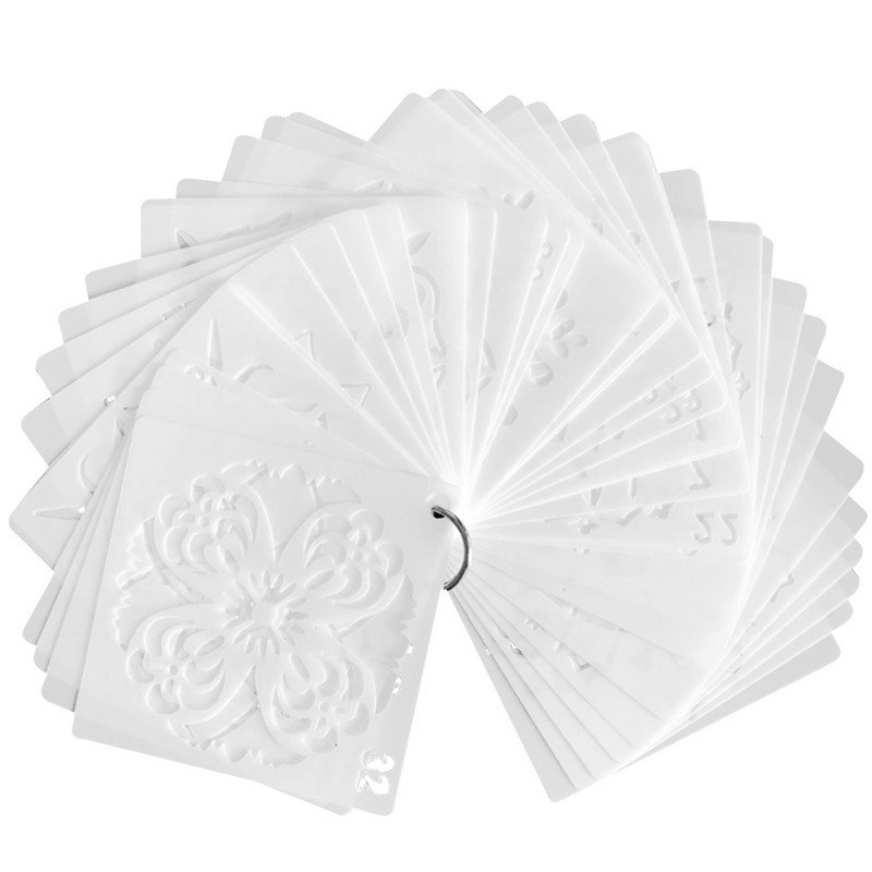 Trafaretai Mandalų tapyba Šablonai Šablonai Trafaretai Sienų Rinkinys Piešimas Gėlių planuotojas Taškas Darvingo pjaustymo įrankiai Baldai Atostogos