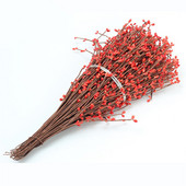 10/20 db őszi rattan füzér szőlődísz mesterséges bogyó szár műbogyók karácsonyi koszorú dekoráció esküvői lakberendezés