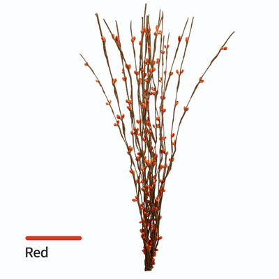 10/20 db őszi rattan füzér szőlődísz mesterséges bogyó szár műbogyók karácsonyi koszorú dekoráció esküvői lakberendezés