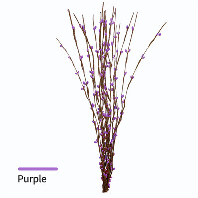 10/20 db őszi rattan füzér szőlődísz mesterséges bogyó szár műbogyók karácsonyi koszorú dekoráció esküvői lakberendezés