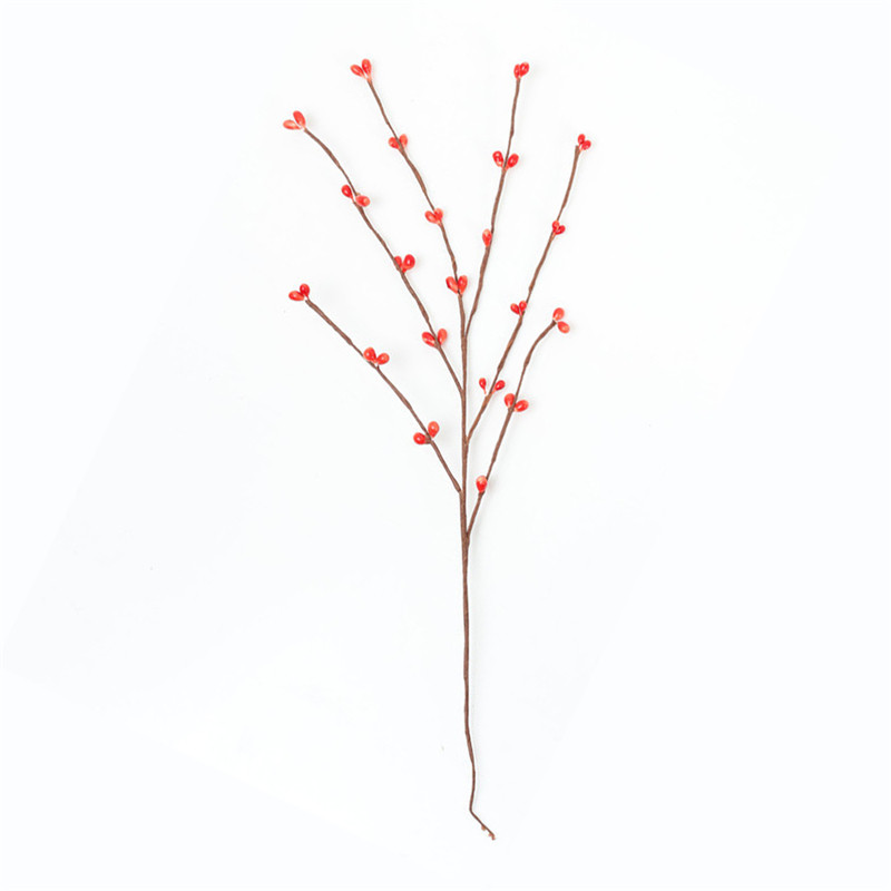 10/20 db őszi rattan füzér szőlődísz mesterséges bogyó szár műbogyók karácsonyi koszorú dekoráció esküvői lakberendezés