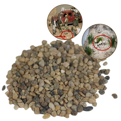 Karinio modelio smėlio stalo rinkinys Konstrukcinė medžiaga Netaisyklingas akmuo, „pasidaryk pats“ medžiagos modeliavimas, skirtas reljefo geležinkelių priedams