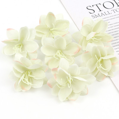 30 db művirág fej selyem liliom virág esküvői otthonra karácsonyi dekoráció barkács koszorú album kellékek