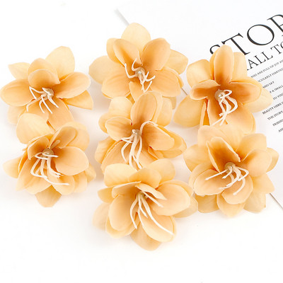 30 db művirág fej selyem liliom virág esküvői otthonra karácsonyi dekoráció barkács koszorú album kellékek