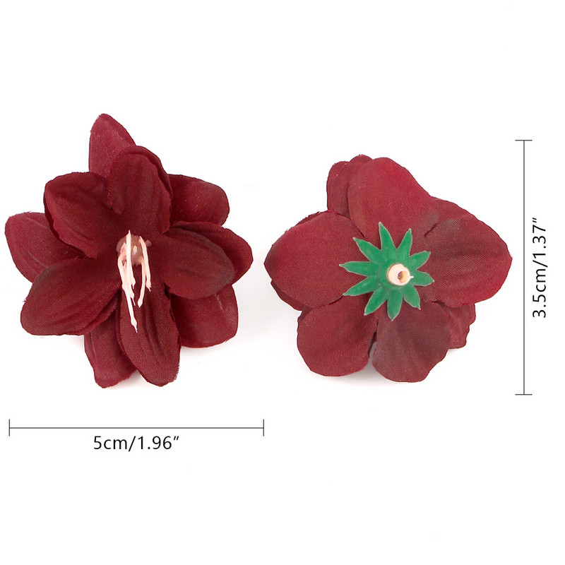 30 db művirág fej selyem liliom virág esküvői otthonra karácsonyi dekoráció barkács koszorú album kellékek