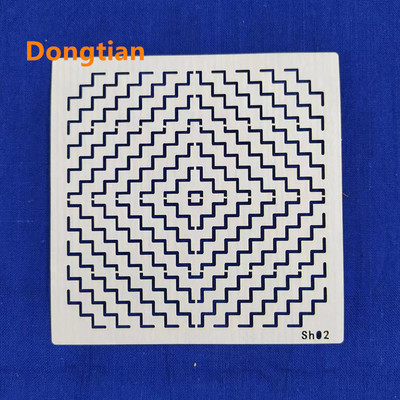 Klasikinis japoniško stiliaus Sashiko šablonas Sashiko trafaretas Minkštas šablono piešimo trafaretas skirtas Sashiko