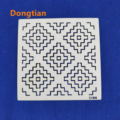 Klasikinis japoniško stiliaus Sashiko šablonas Sashiko trafaretas Minkštas šablono piešimo trafaretas skirtas Sashiko