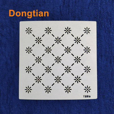 Klasikinis japoniško stiliaus Sashiko šablonas Sashiko trafaretas Minkštas šablono piešimo trafaretas skirtas Sashiko