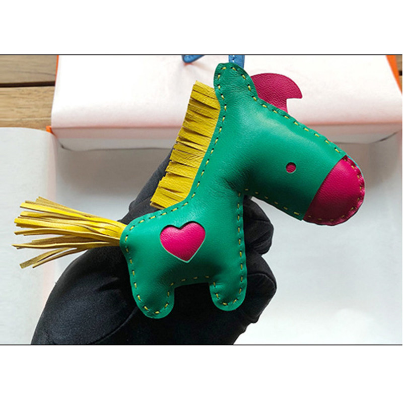 1 rinkinys animacinių filmų ponio raktų pakabuko pakabuko siuvimo raštas „pasidaryk pats“ rankų darbo odinis akrilas, patvarus šablonas 10 * 10 * 1 cm