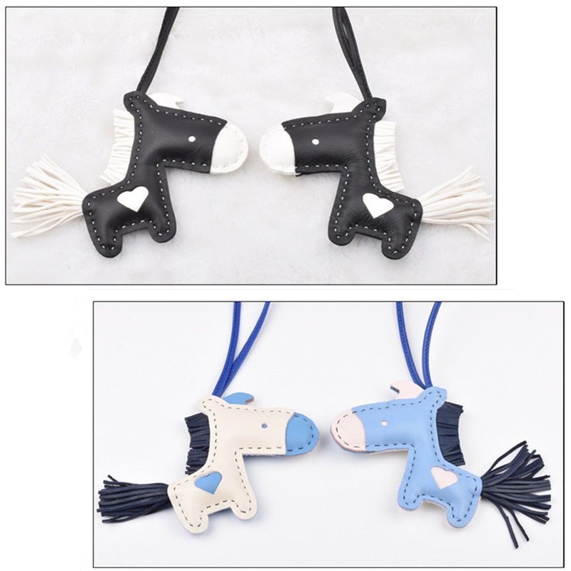 1 rinkinys animacinių filmų ponio raktų pakabuko pakabuko siuvimo raštas „pasidaryk pats“ rankų darbo odinis akrilas, patvarus šablonas 10 * 10 * 1 cm