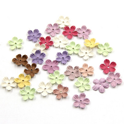 30 gab. DIY, mazi, izsmalcināti ādas ziedi, rokām darināti mākslīgo ziedu galvas kāzu dekori.