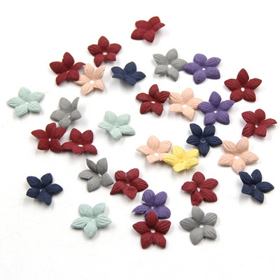 30 gab. DIY, mazi, izsmalcināti ādas ziedi, rokām darināti mākslīgo ziedu galvas kāzu dekori.