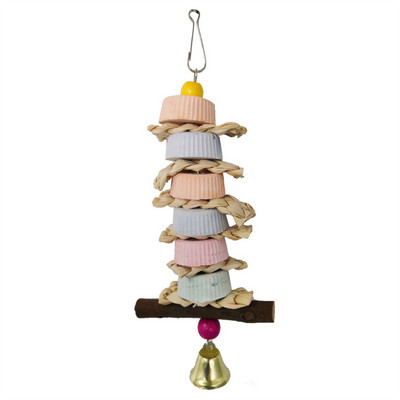 Maza mājdzīvnieka rotaļlieta papagaiļa rotaļlieta kāmja košļājamā rotaļlieta trusis molāra aukla maza mājdzīvnieka rotaļlieta putna rotaļlieta Koka rotangpalmas košļājamā rotaļlieta