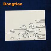 33,5 * 22 cm didelio dydžio Sashiko šablonas Sashiko trafaretas arbatos kilimėlio stalo padėkliui