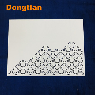 33,5 * 22 cm didelio dydžio Sashiko šablonas Sashiko trafaretas arbatos kilimėlio stalo padėkliui