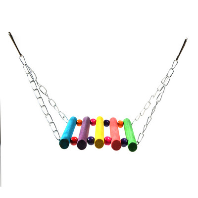 1gb putnu rotaļlieta Mājdzīvnieku putnu papagailis kaktis būris putnu rotaļlietas karājas rotaļlieta Brinquedo šūpuļtīkla šūpoles