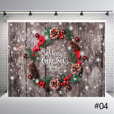 Kalėdų fotografijos fonas Kalėdų sniego senelis Kalėdų senelis medinės sienos fonas žiemos langas vakarėlis reklamjuostės dekoras nuotraukų stendo studijos priedas