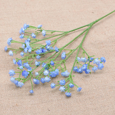 1 csokor 90 fej Elegáns mini mesterséges baba leheletvirágok Hamis Gypsophila DIY virágcsokrok Esküvői lakberendezés
