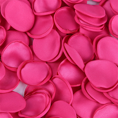 100db Színes, romantikus meleg esküvői selyem rózsa műszirmok Esküvői party Virágkedvezmények Dekorációs rózsák kellékek