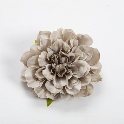 5db 10cm-es Gerbera mesterséges rózsa virágfejek selyem otthoni esküvői karácsonyi parti dekoráció barkács kellékek hamis virágok kézműves