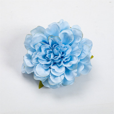 5db 10cm-es Gerbera mesterséges rózsa virágfejek selyem otthoni esküvői karácsonyi parti dekoráció barkács kellékek hamis virágok kézműves