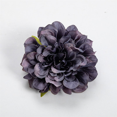 5db 10cm-es Gerbera mesterséges rózsa virágfejek selyem otthoni esküvői karácsonyi parti dekoráció barkács kellékek hamis virágok kézműves