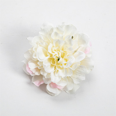 5db 10cm-es Gerbera mesterséges rózsa virágfejek selyem otthoni esküvői karácsonyi parti dekoráció barkács kellékek hamis virágok kézműves