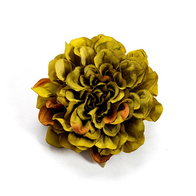 5db 10cm-es Gerbera mesterséges rózsa virágfejek selyem otthoni esküvői karácsonyi parti dekoráció barkács kellékek hamis virágok kézműves