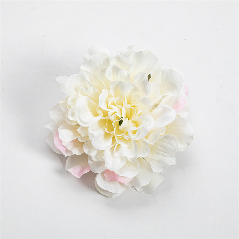 5db 10cm-es Gerbera mesterséges rózsa virágfejek selyem otthoni esküvői karácsonyi parti dekoráció barkács kellékek hamis virágok kézműves