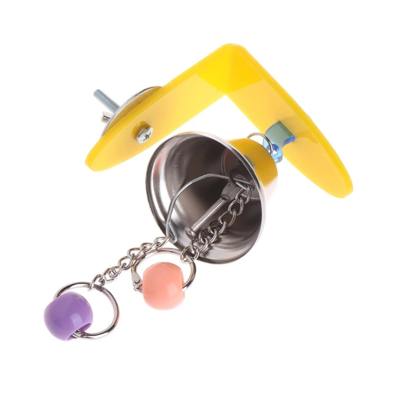 Papagailis Zvanu Rotaļlietas Putni Košļājamā Piekārts Būris Kodums Piederumi Papagailis Krelles Spēlēt