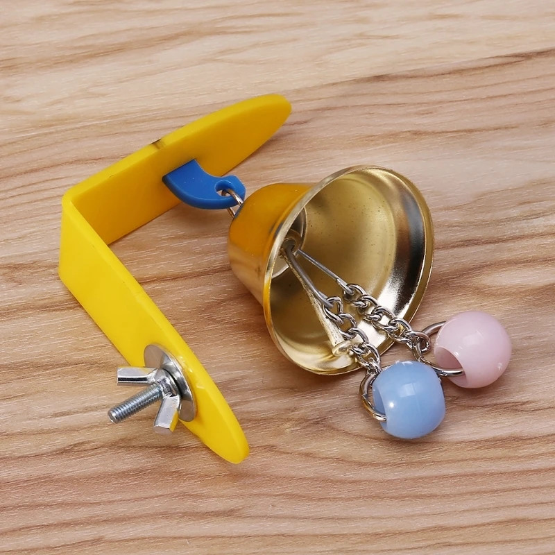 Papagailis Zvanu Rotaļlietas Putni Košļājamā Piekārts Būris Kodums Piederumi Papagailis Krelles Spēlēt