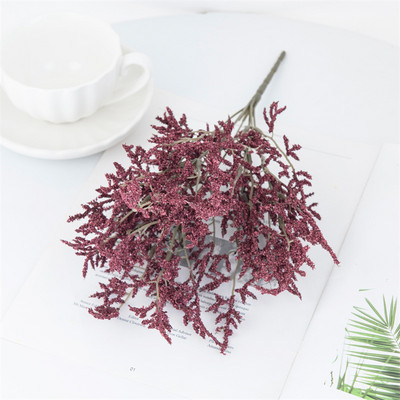 Mesterséges baba lehelet Gypsophila virágok PE levendula esküvői csokor barkácsparti karácsonyi koszorú virágkötészeti lakberendezés