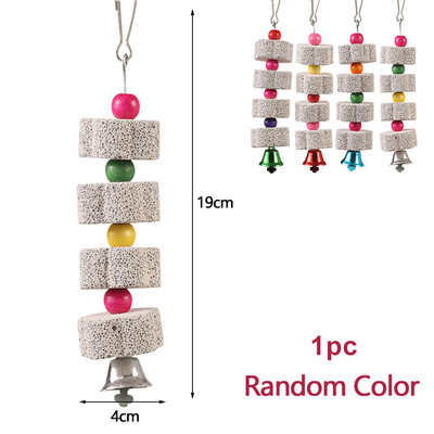 Mājdzīvnieku putni košļājamā koduma rotaļlieta Kokvilnas virve Papagaiļa rotaļlieta Putnu raušanas rotaļlietas Kokkatiels kāpšanas treniņš Karamais šūpoles Putnu būru piederumi