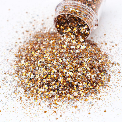 1 doboz 10 ml pezsgő ezüst arany vegyes lila sorozatú körömpor készlet fényes csillámpor flitterek körömlakk dekorációhoz