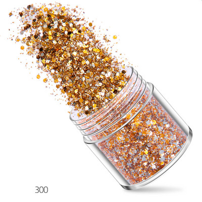 3D tükör ezüst körömdíszítő hableány csillogó hatszögletű paillette flitter pelyhek csillogó pigment púder manikűr dekorációs tippek