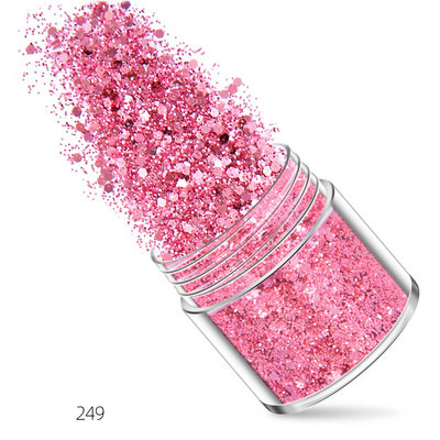 3D tükör ezüst körömdíszítő hableány csillogó hatszögletű paillette flitter pelyhek csillogó pigment púder manikűr dekorációs tippek