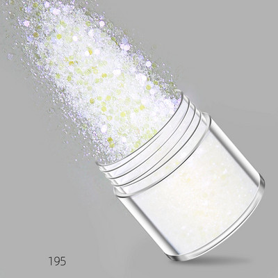 3D tükör ezüst körömdíszítő hableány csillogó hatszögletű paillette flitter pelyhek csillogó pigment púder manikűr dekorációs tippek