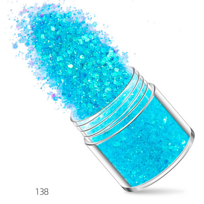 3D tükör ezüst körömdíszítő hableány csillogó hatszögletű paillette flitter pelyhek csillogó pigment púder manikűr dekorációs tippek