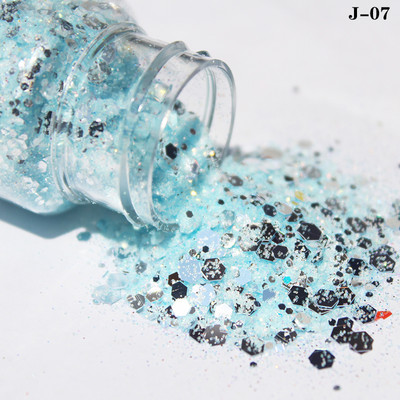 3D tükör ezüst körömdíszítő hableány csillogó hatszögletű paillette flitter pelyhek csillogó pigment púder manikűr dekorációs tippek