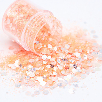 3D tükör ezüst körömdíszítő hableány csillogó hatszögletű paillette flitter pelyhek csillogó pigment púder manikűr dekorációs tippek