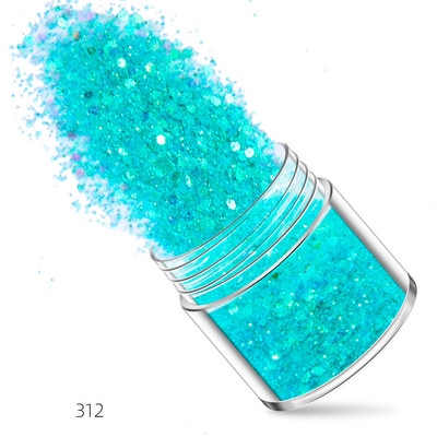 3D tükör ezüst körömdíszítő hableány csillogó hatszögletű paillette flitter pelyhek csillogó pigment púder manikűr dekorációs tippek