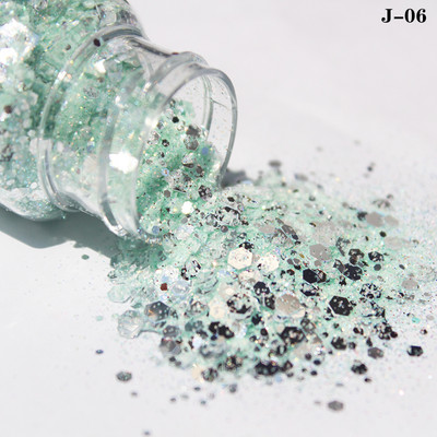 3D tükör ezüst körömdíszítő hableány csillogó hatszögletű paillette flitter pelyhek csillogó pigment púder manikűr dekorációs tippek