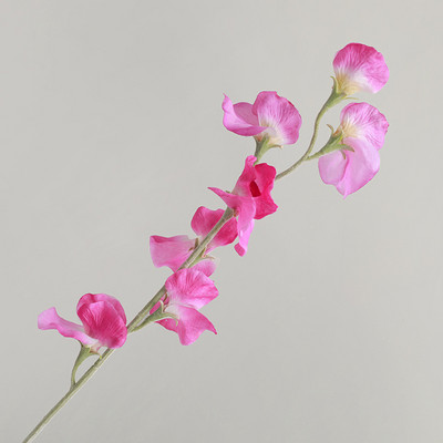 JAUNS Ziemeļvalstu zirņu orhideju zars zīda ziedi kāzu dekorēšana Mariage Bride zīda mākslīgais zieds Flores Artificiales mājas dekors